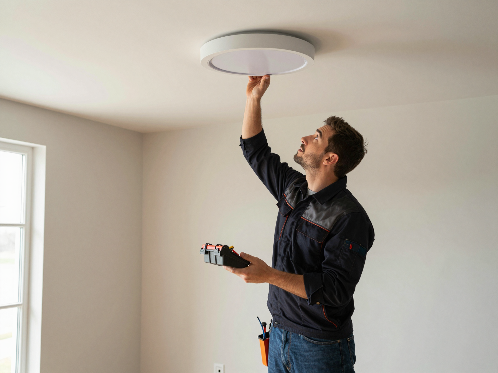 Professional lighting installation by Korey Geary Electric