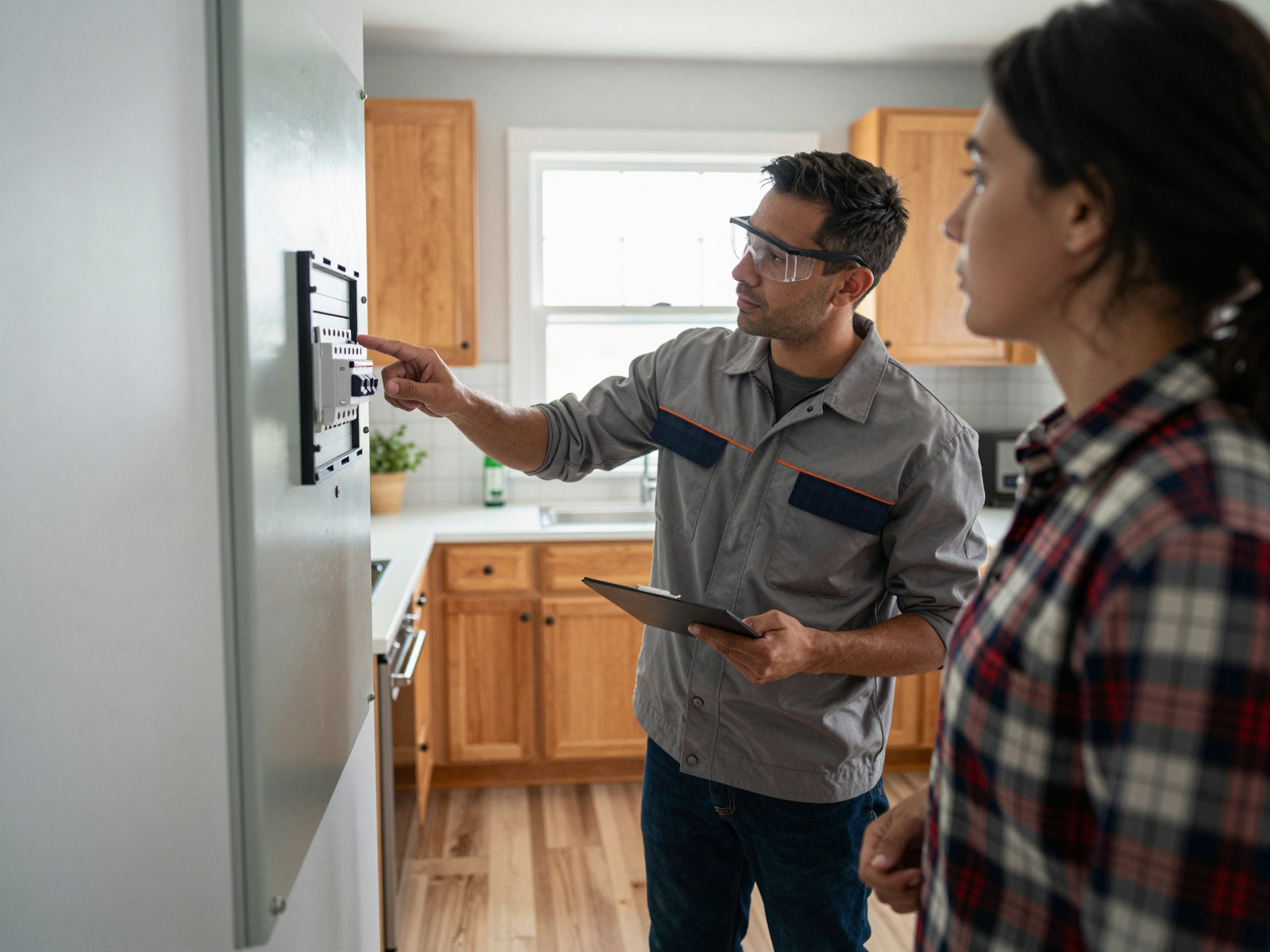 Residential electrical service and safety inspection